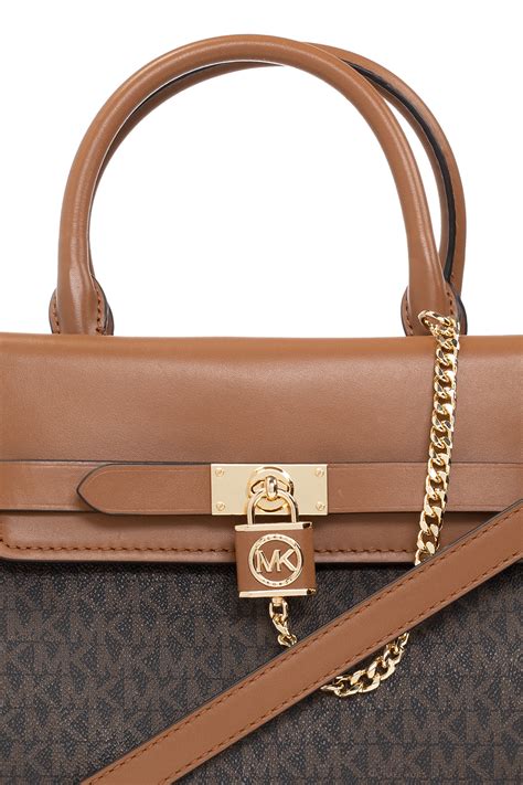 brown michael kors hamilton bag|michael kors hamilton legacy large.